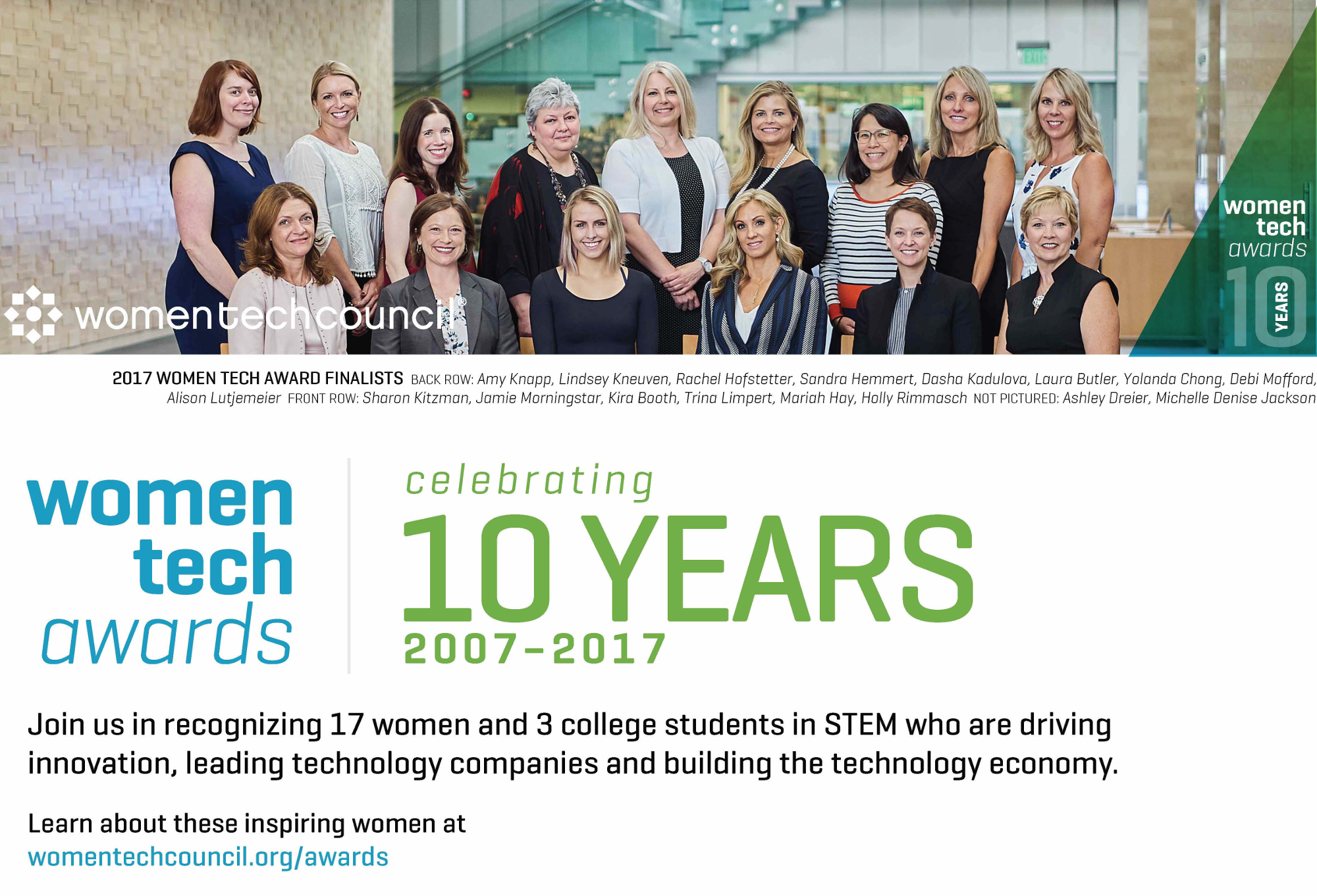 Womentechawardsonepagerfinal 2000 Top Women Tech Council